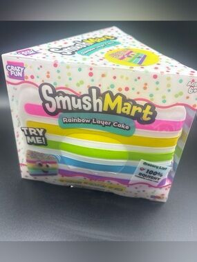 SmushMart Rainbow Layer Cake